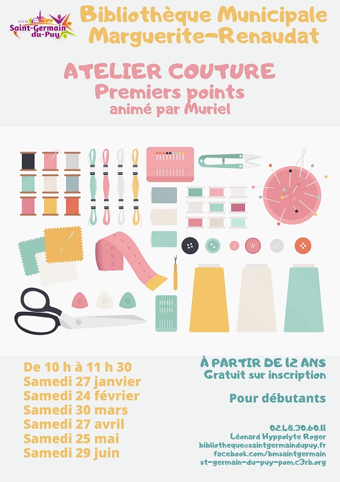 ATELIERS COUTURE affiche 2024 portail