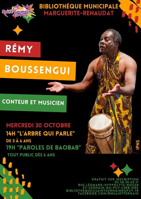 Affiche Rémy Boussengui portail