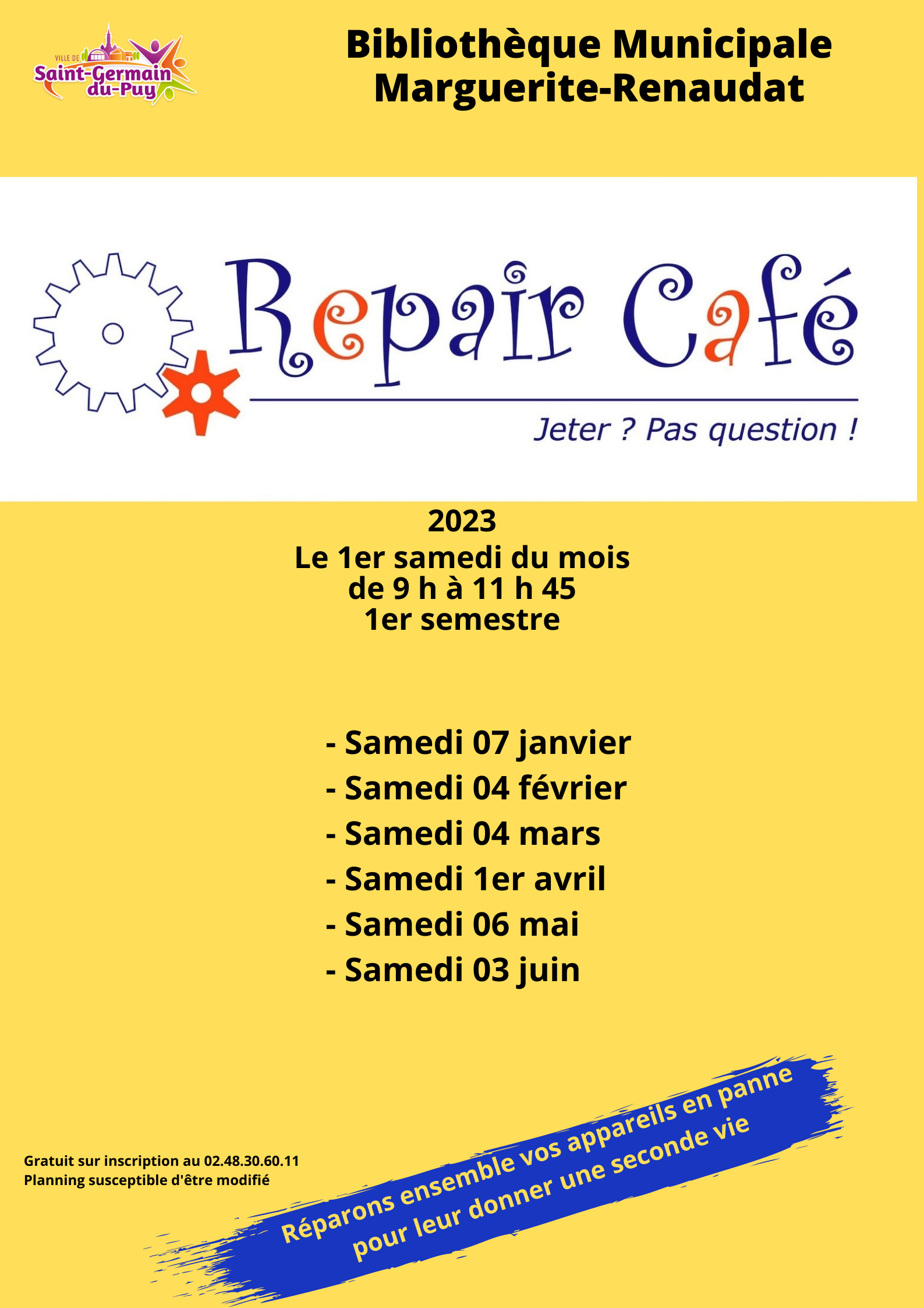 flyer repair cafe 2023